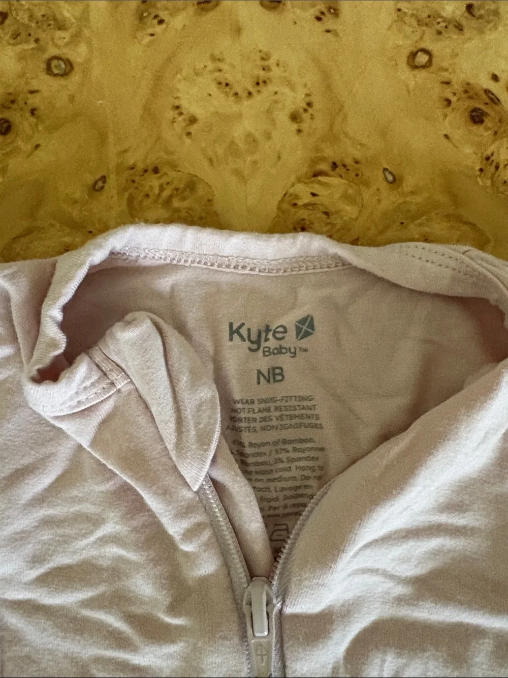 Kyte Baby Blush Footie, NB